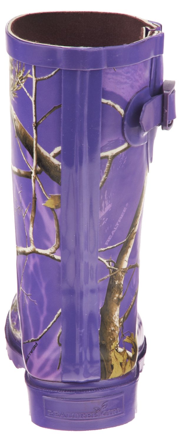 Realtree Girls' Ms Jojo Tall Rubber Rain Boots - view number 4