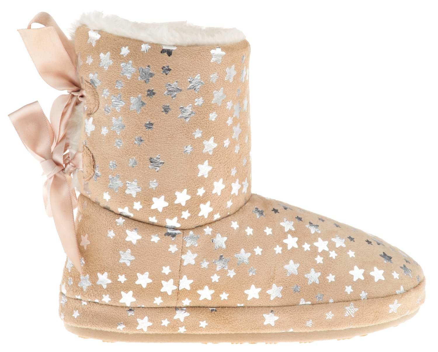 Magellan Outdoors™ Girls' Star-Print Bootie Slippers