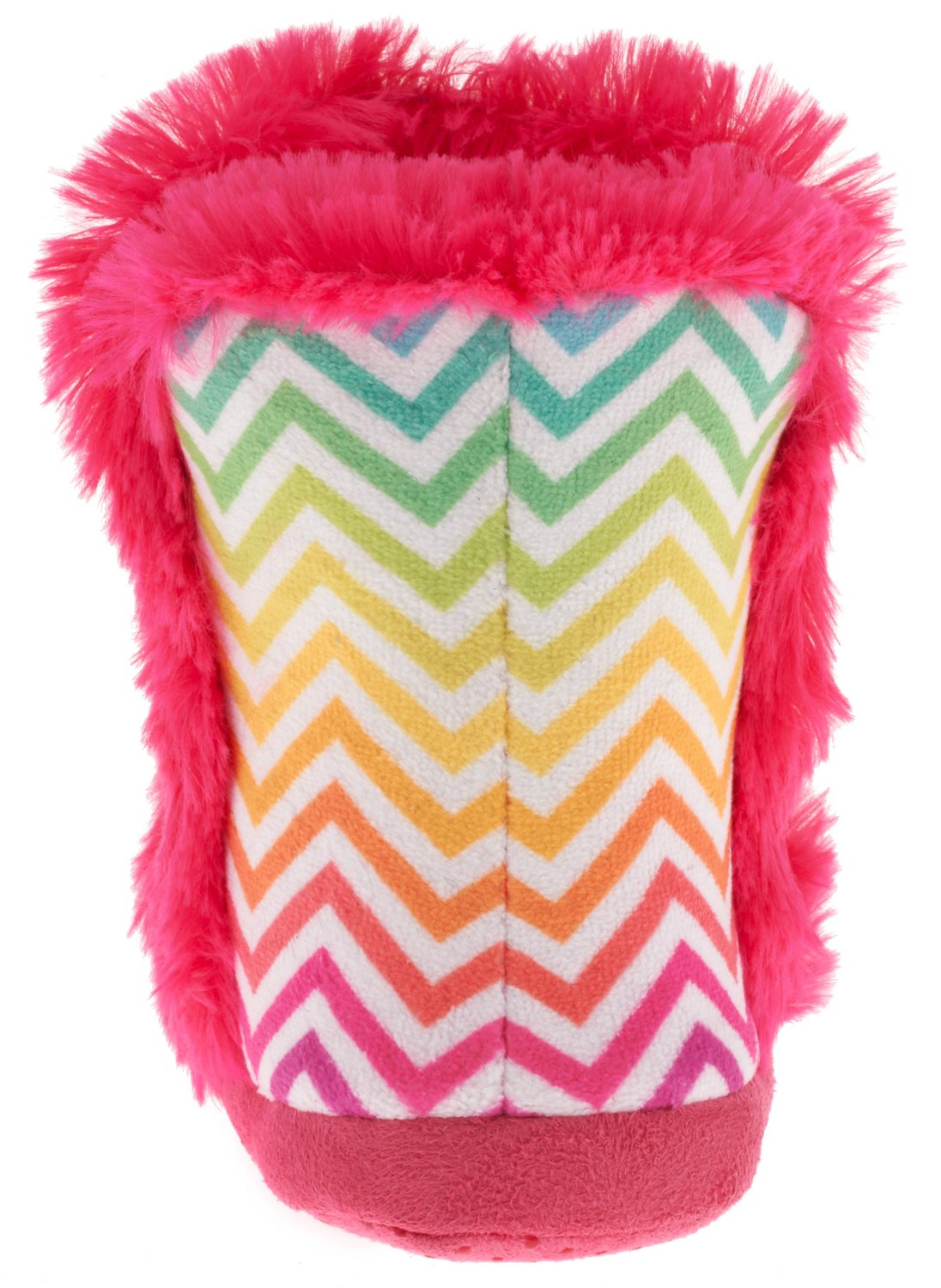 Magellan Outdoors™ Girls' Zigzag Pom-Pom Bootie Slippers - view number 4