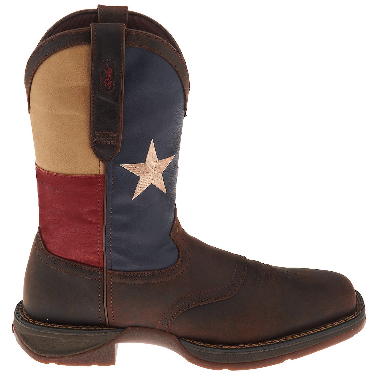 Durango Men's Rebel Texas Flag Western Boots                                                                                     - view number 1