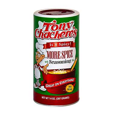 Tony Chachere's 14 oz. More Spice Seasoning                                                                                     