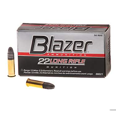 Blazer .22 LR 40-Grain High Velocity Rimfire Rifle Ammunition