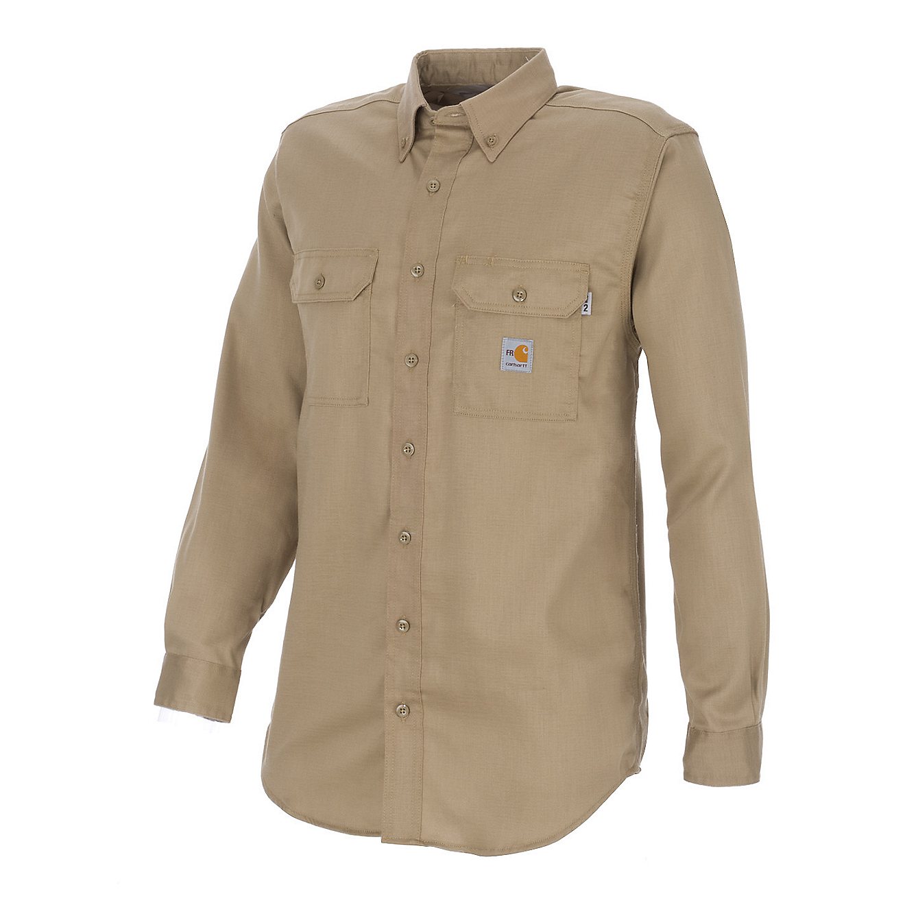 Carhartt Men's Flame-Resistant Work-Dry Lightweight Twill Shirt                                                                  - view number 1