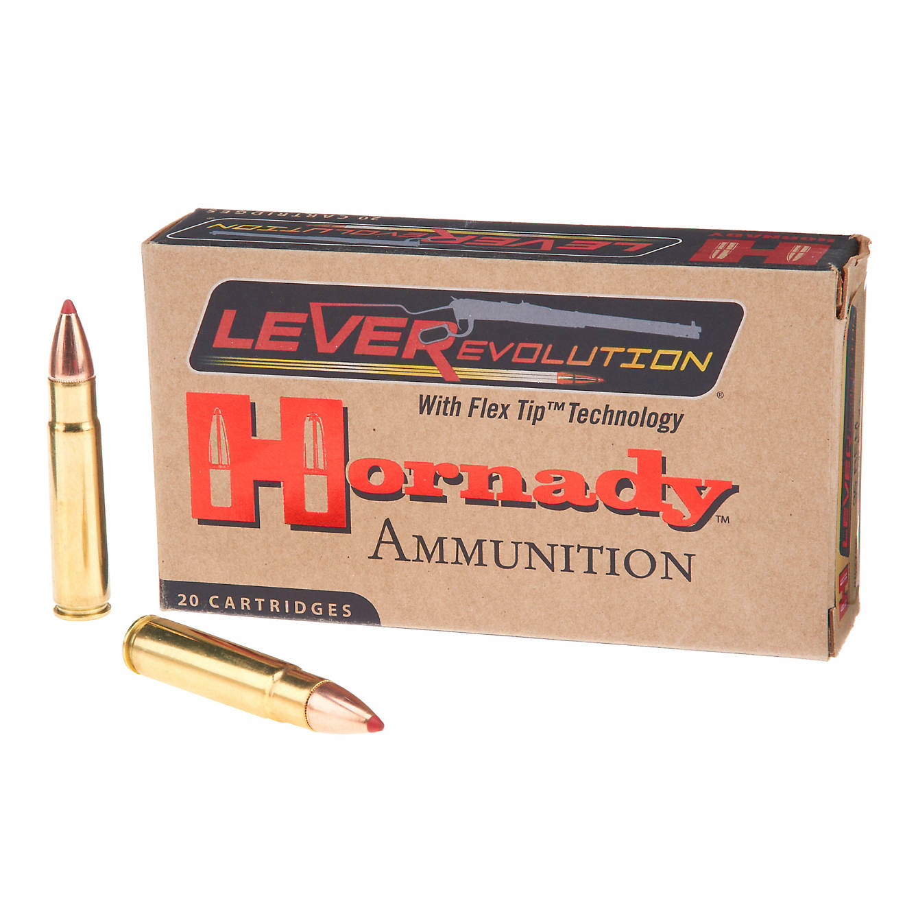 Hornady FTX® LEVERevolution® .35 Remington 200-Grain Rifle Ammunition                                                          - view number 1