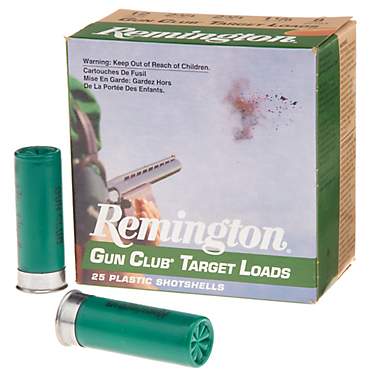 Remington Gun Club Target Loads 12 Gauge Shotshells - 25 Rounds                                                                 