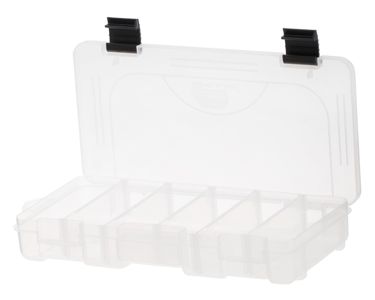 13 Clear and Yellow Pro Latch Stowaway Storage Utility Box with Adjustable Dividers at christmas.com