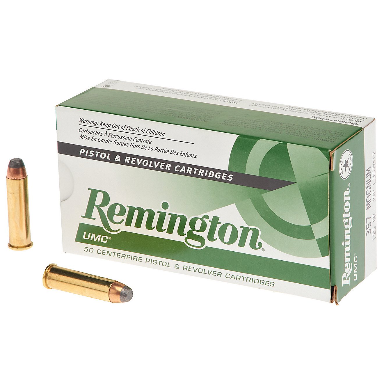 Remington UMC .357 Magnum 125-Grain Centerfire Handgun Ammunition - 50 Rounds                                                    - view number 1