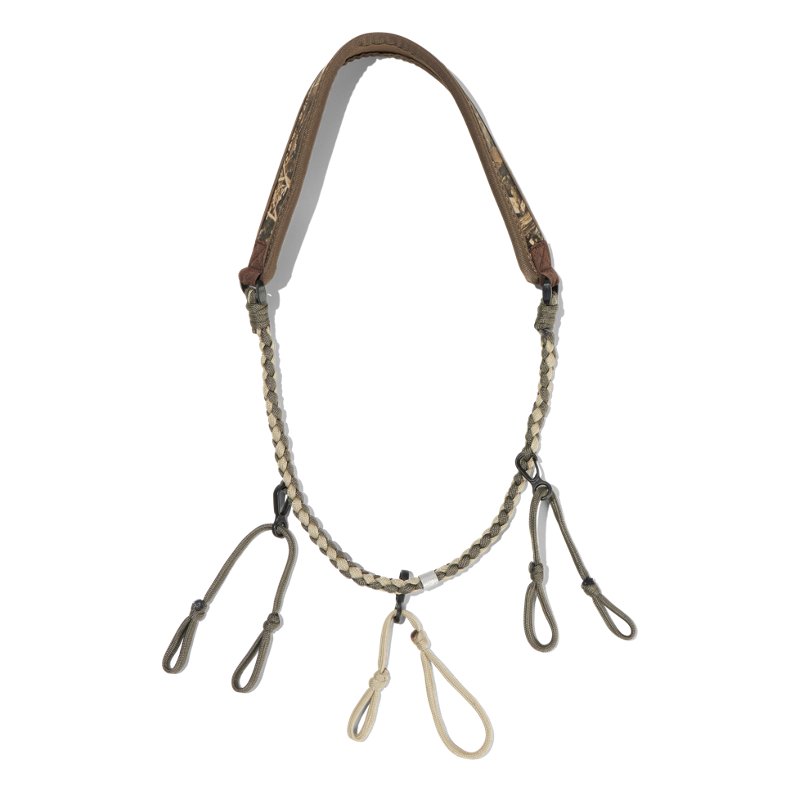 Game Winner 4-Loop Game Call Lanyard Beige/Dark Green - Game And Duck Calls at Academy Sports