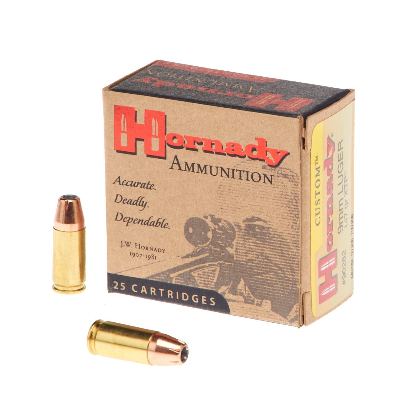 Hornady XTP® 9mm Luger 147-Grain Centerfire Ammunition - 25 Rounds ...