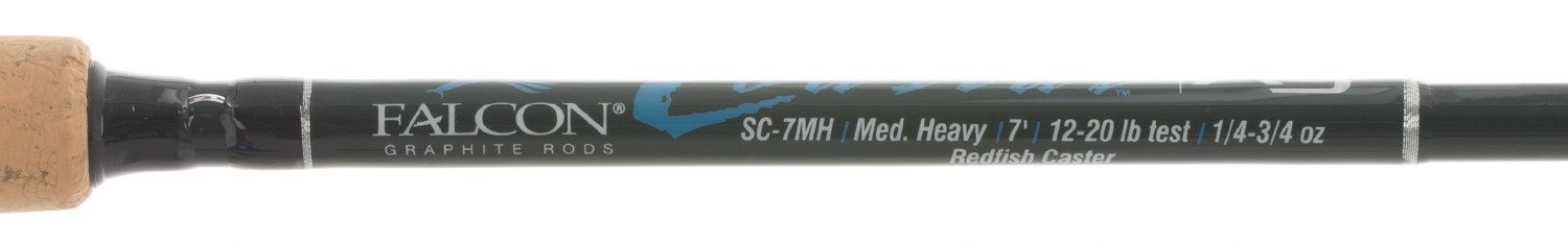 Falcon Coastal Redfish 7' MH Freshwater/Saltwater Casting Rod                                                                    - view number 2