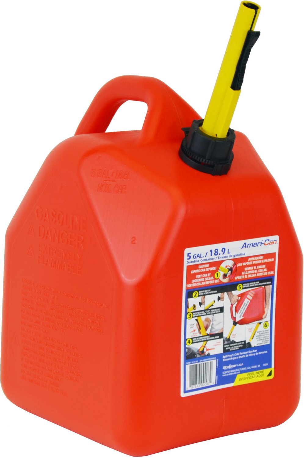 Scepter 5Gallon Gas Can Academy