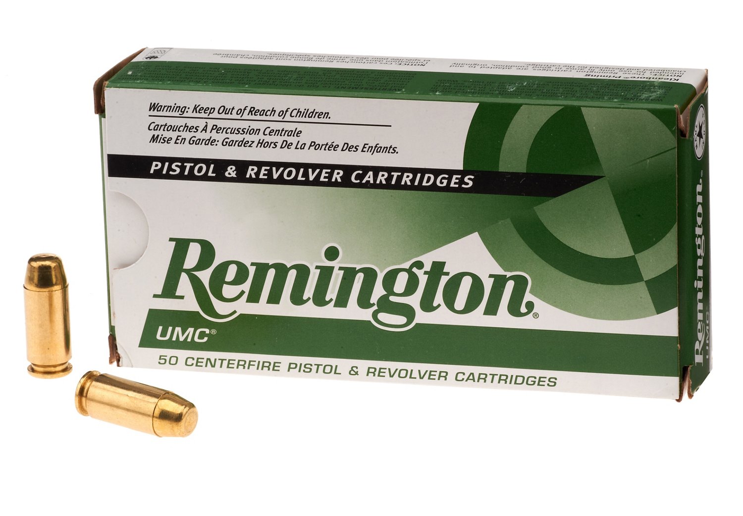 Remington UMC .40 S&W 180-Grain Centerfire Handgun Ammunition - 50 Rounds | Academy