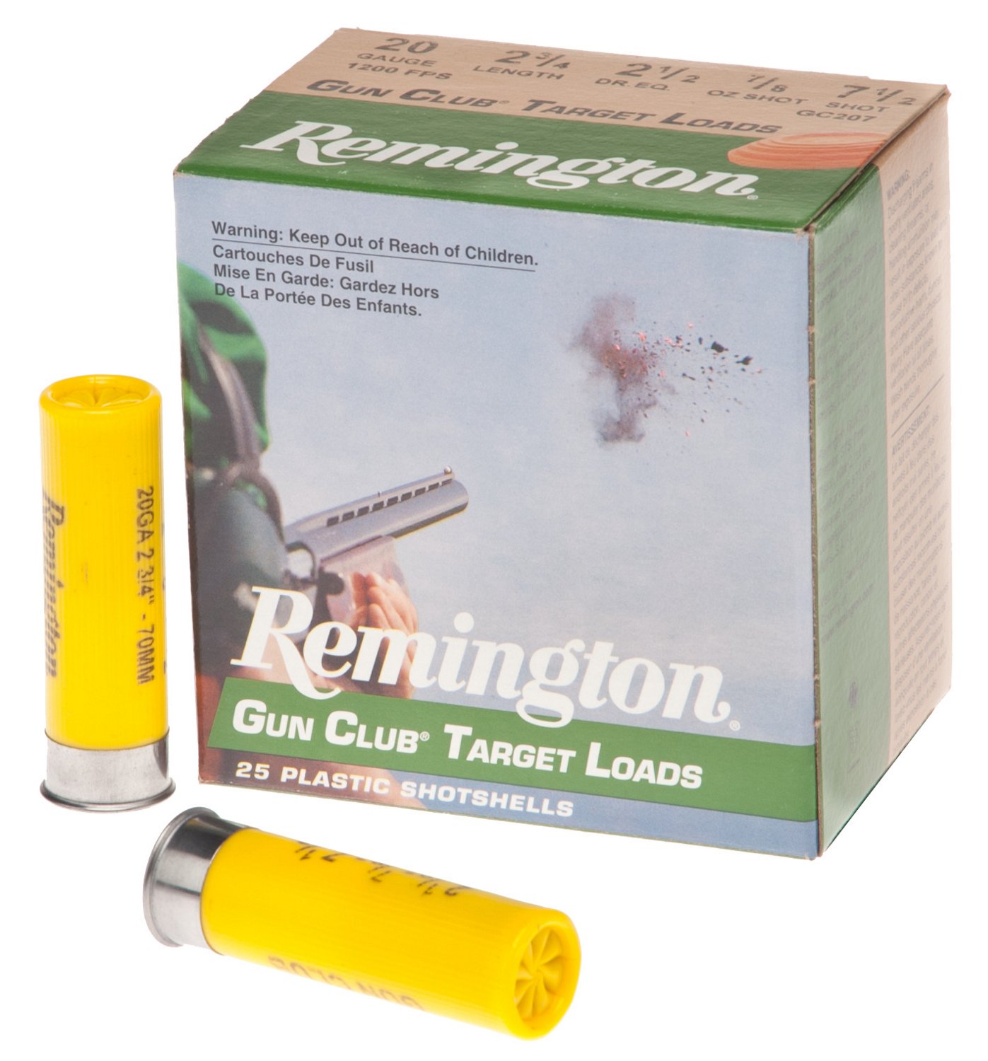 Remington Gun Club Target Loads 20 Gauge Shotshells | Academy