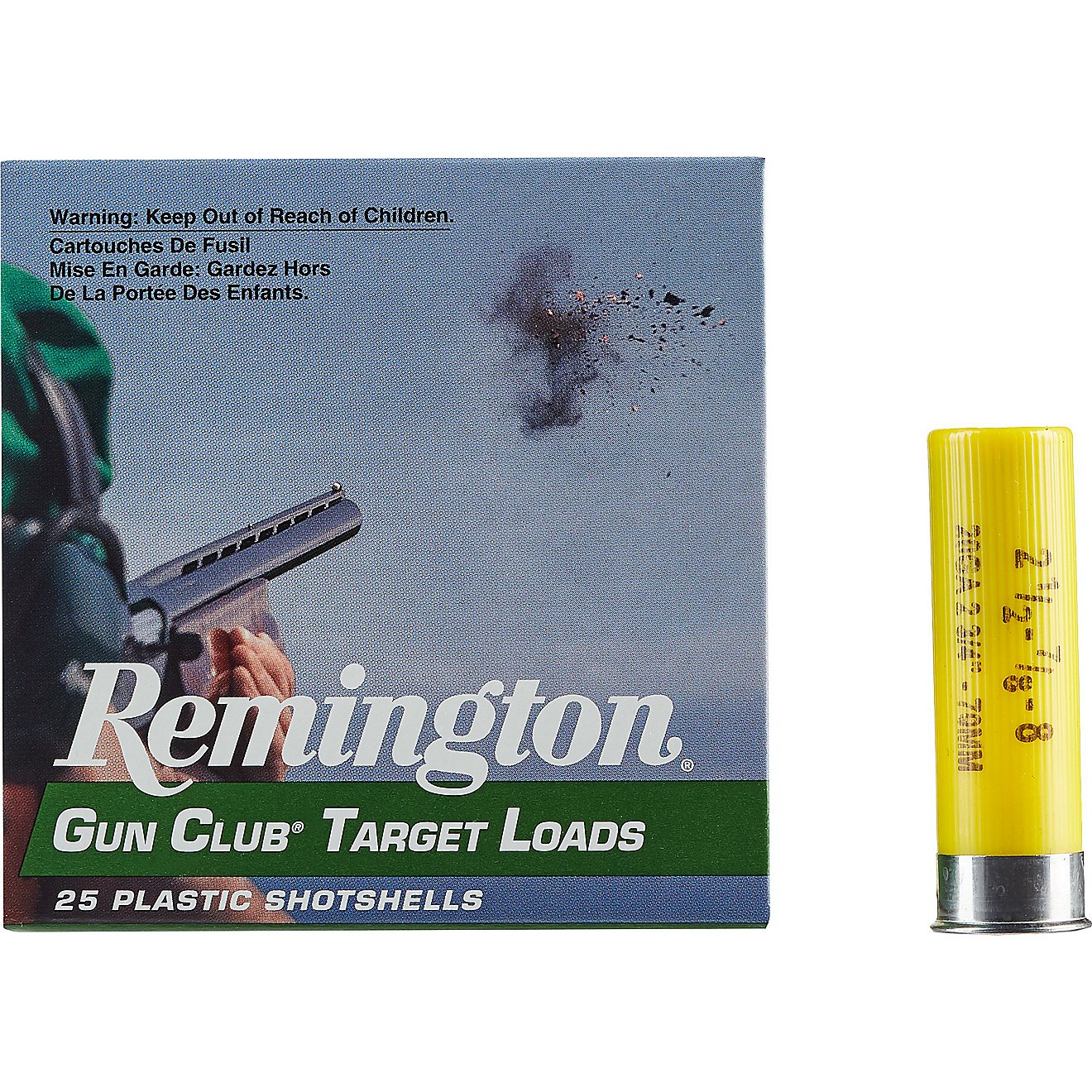 Remington Gun Club Target Loads 20 Gauge Shotshells - 25 Rounds                                                                  - view number 1