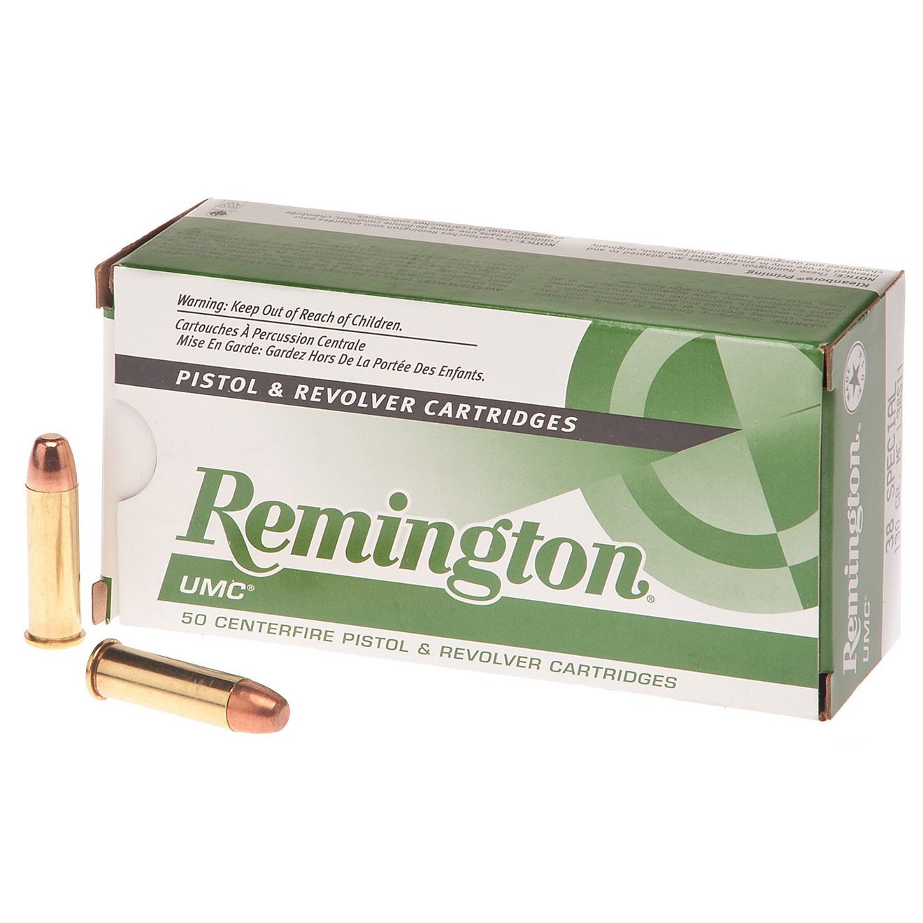 Remington UMC .38 Special Magnum 130-Grain Centerfire Handgun Ammunition                                                         - view number 1