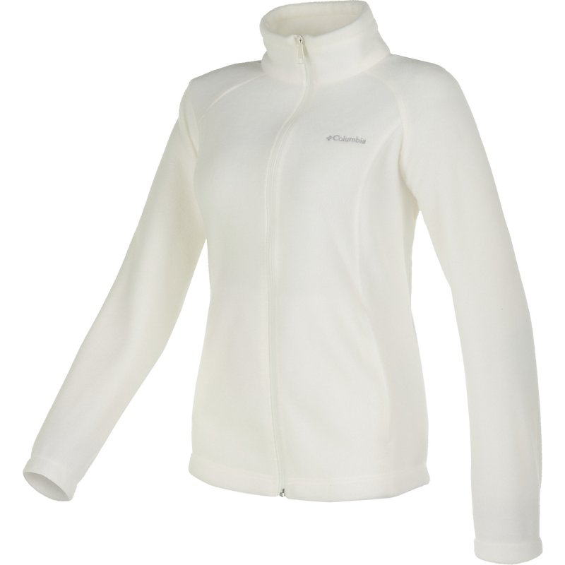 Columbia Sportswear Women's Benton Springs Full Zip Fleece Jacket White, X-Large - Women's Fleece at Academy Sports product image