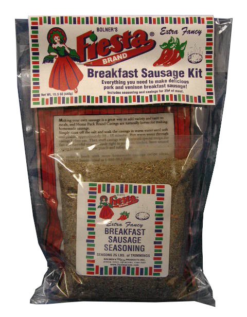 Bolner Fiesta Brand Breakfast Sausage Kit Academy