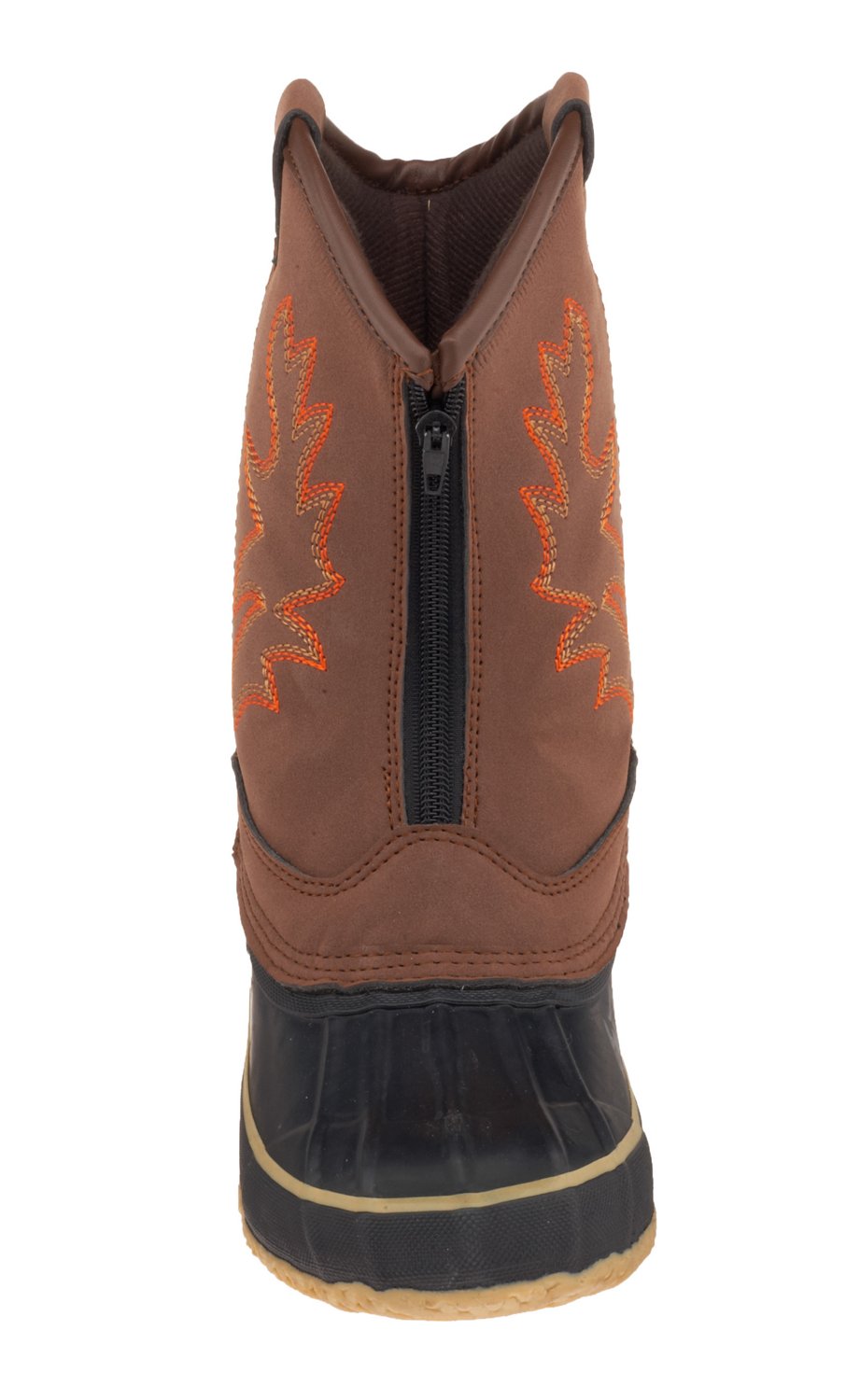 Polar Edge® Boys' Insulated Rubber Cowboy Duck Boots - view number 3