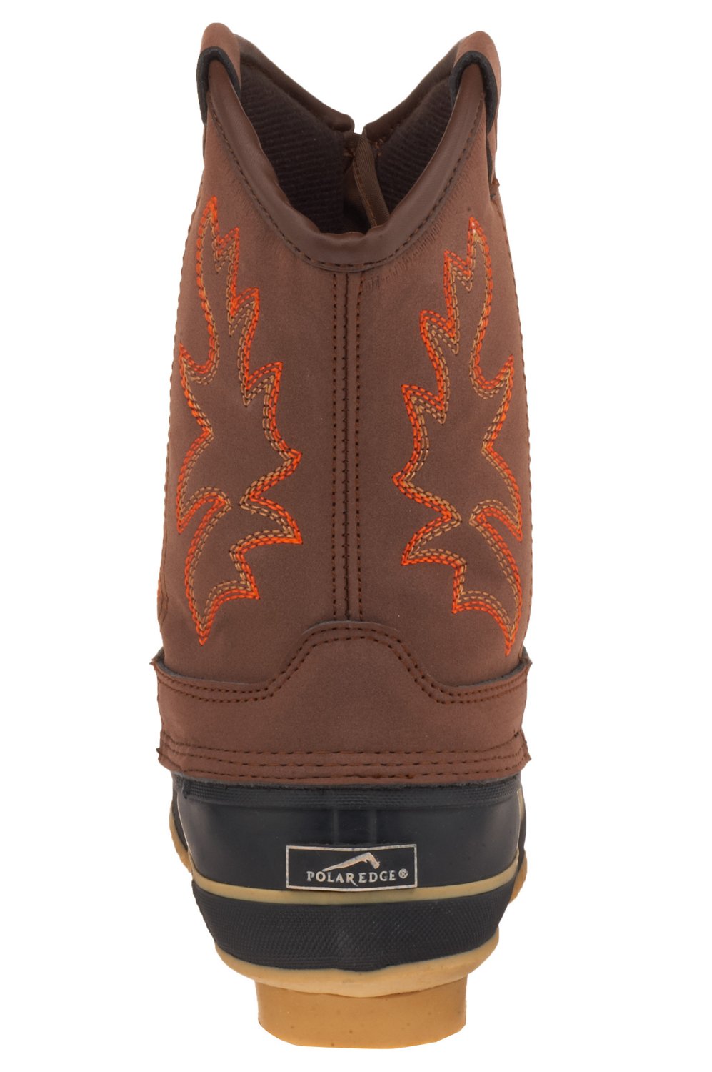 Polar Edge® Boys' Insulated Rubber Cowboy Duck Boots - view number 4