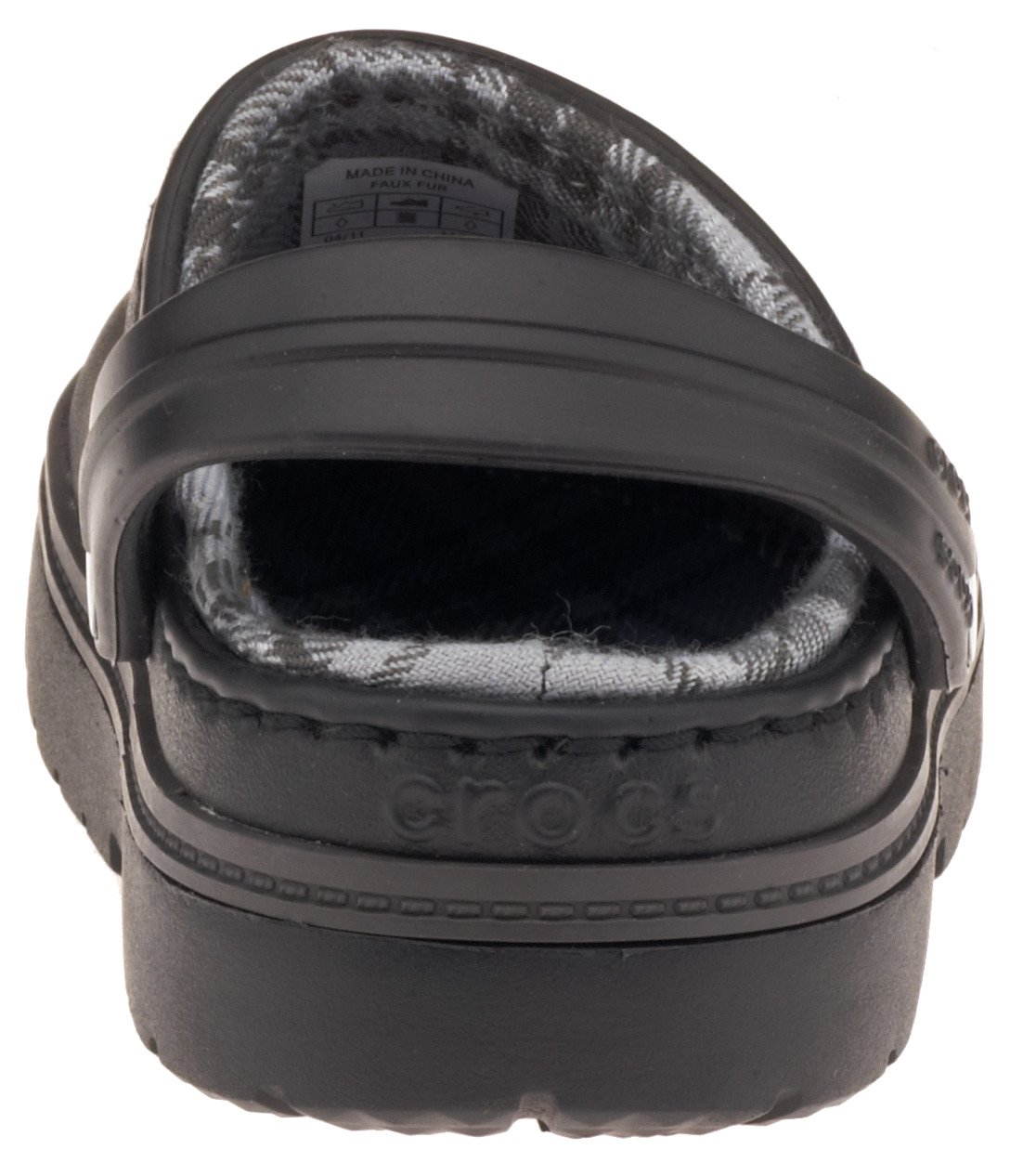 Crocs™ Kids' Cobbler Plaid Lined Clogs - view number 4