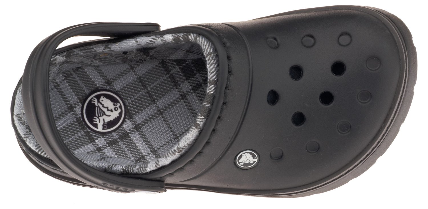 Crocs™ Kids' Cobbler Plaid Lined Clogs - view number 5