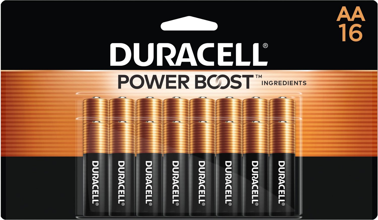 Duracell Coppertop AA Batteries 16-Pack                                                                                          - view number 1 selected