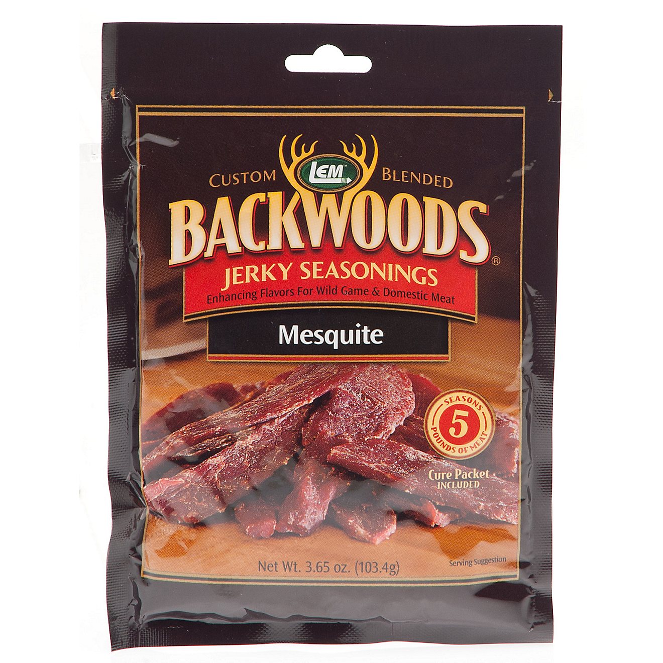 LEM Backwoods Mesquite Jerky Seasoning                                                                                           - view number 1