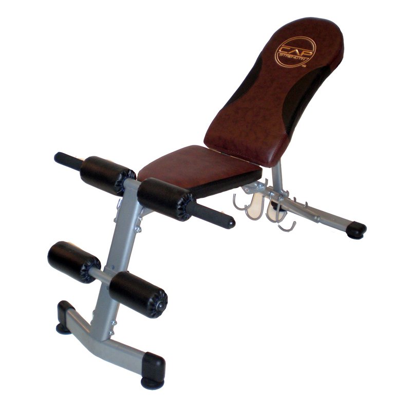 CAP Barbell Bench with Dumbbell Holder - Weight Benches at Academy Sports