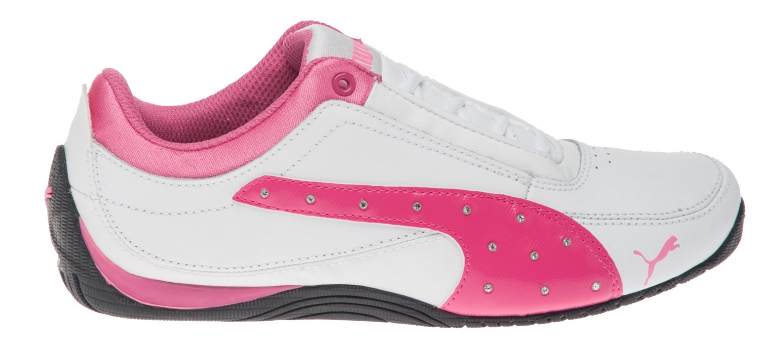 PUMA Girls' Drift Cat 4 Shiny Jr. Shoes
