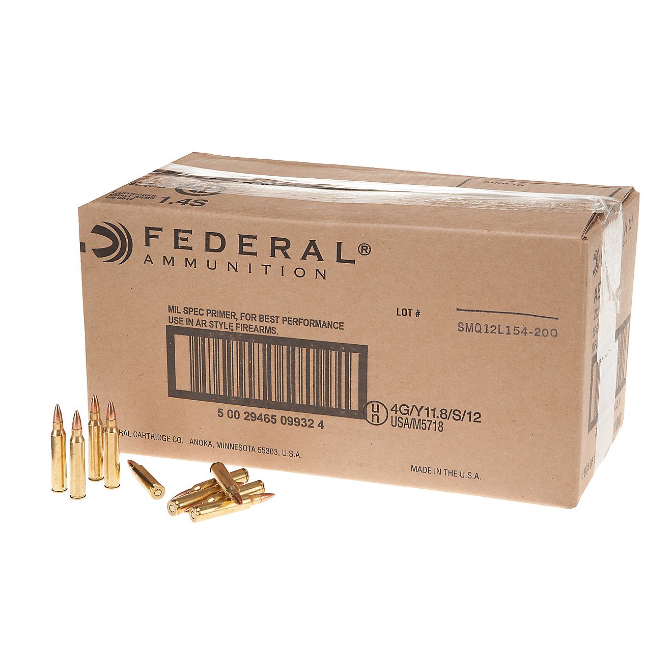 Federal Premium® American Eagle .223 Remington 55-Grain Centerfire Ammunition                                                   - view number 1