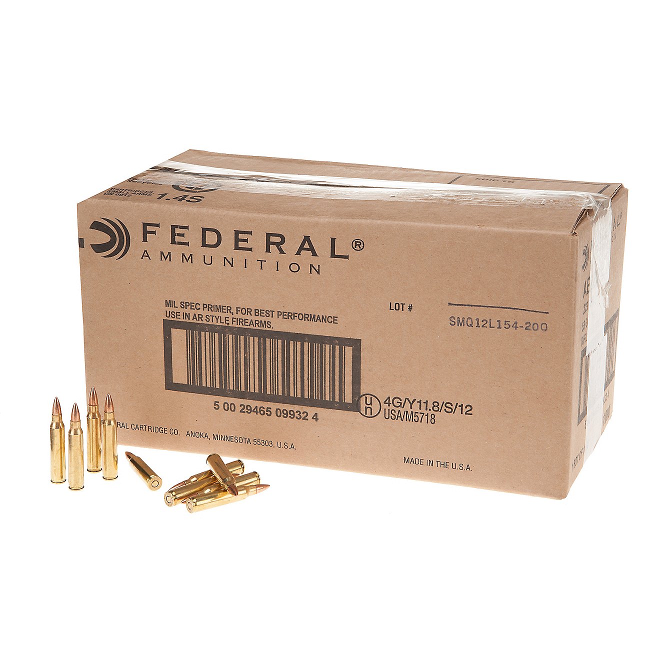 Federal Premium® American Eagle .223 Remington 55-Grain Centerfire Ammunition                                                   - view number 1