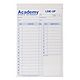Academy System-17 Baseball/Softball Lineup Cards 12-Pack                                                                         - view number 2