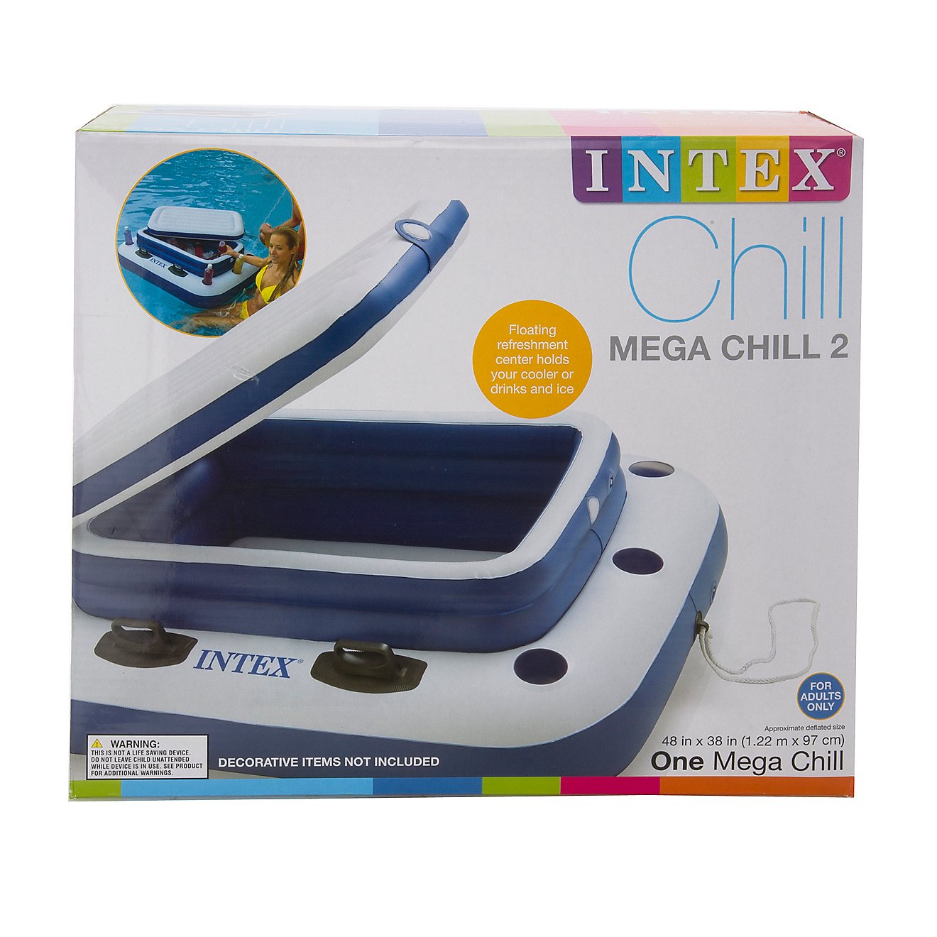INTEX Mega Wetset Chill II Floating Cooler                                                                                       - view number 2