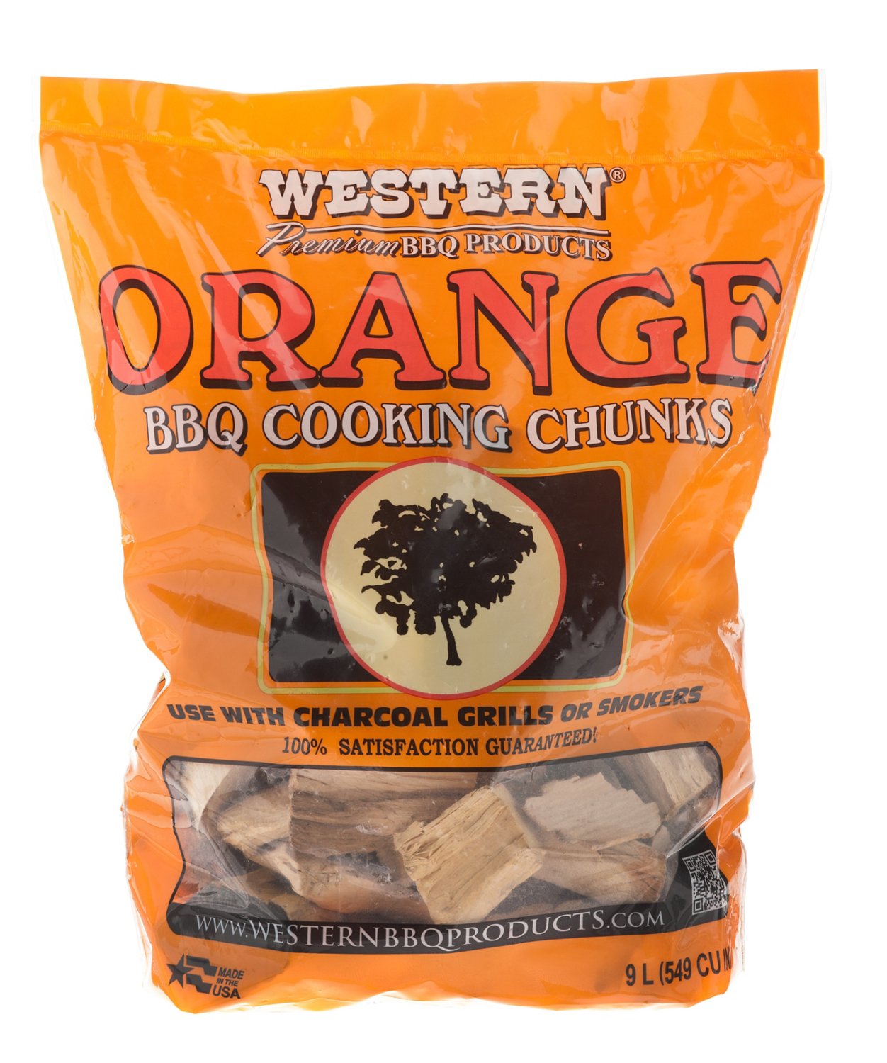 Western Orange BBQ Cooking Chunks