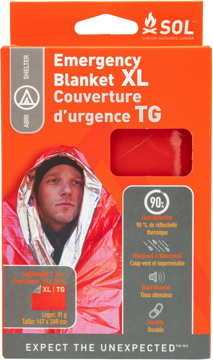 SOL Emergency Blanket XL                                                                                                         - view number 1 selected
