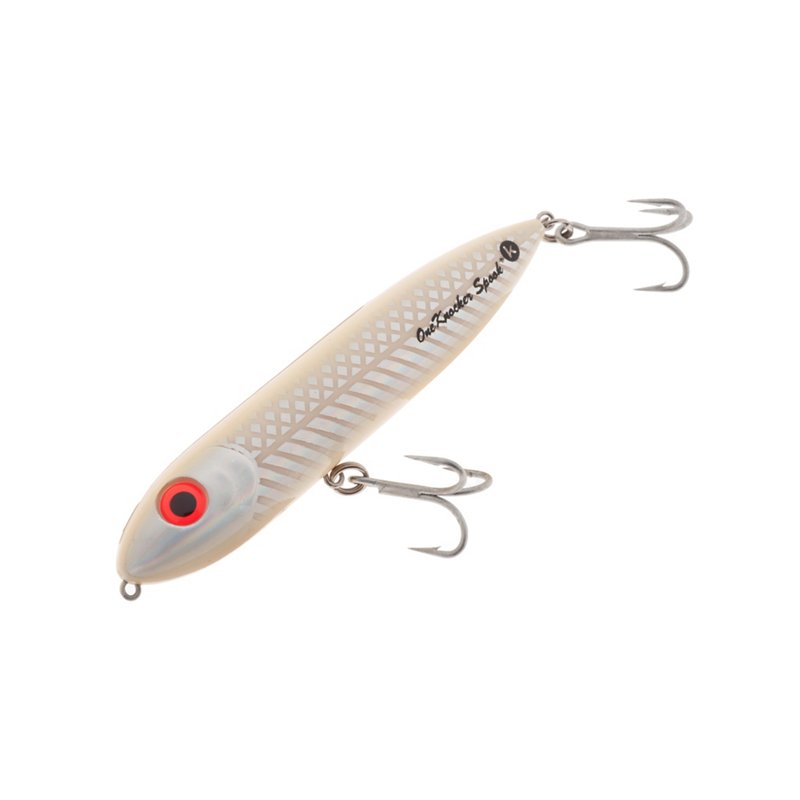 Heddon One Knocker Spook 4-1/2" Topwater Bait Bone - Salt Water Hard Baits at Academy Sports