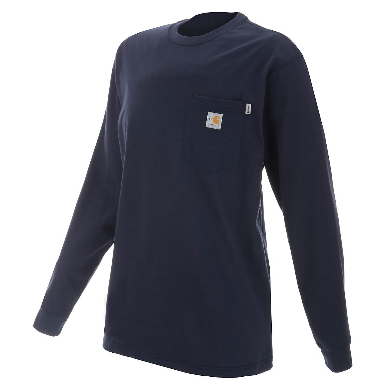 Carhartt Men's Work Dry Flame Resistant Long Sleeve T-shirt                                                                      - view number 1