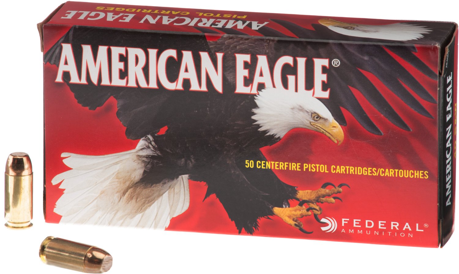 Federal Premium American Eagle .40 S&W 180-Grain Centerfire Pistol  Ammunition - 50 Rounds