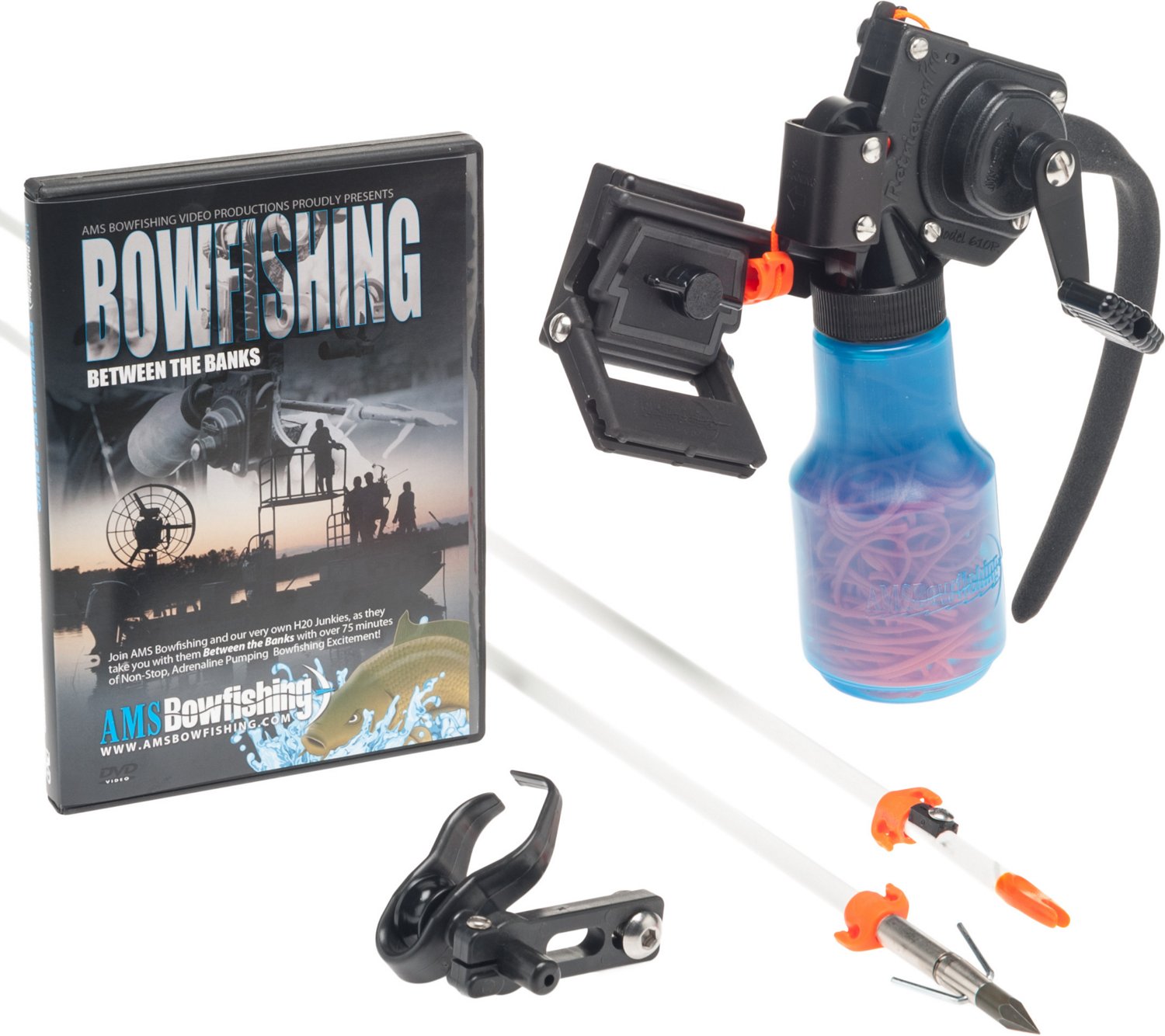 AMS Bowfishing Retriever Pro Reel - Made in The USA