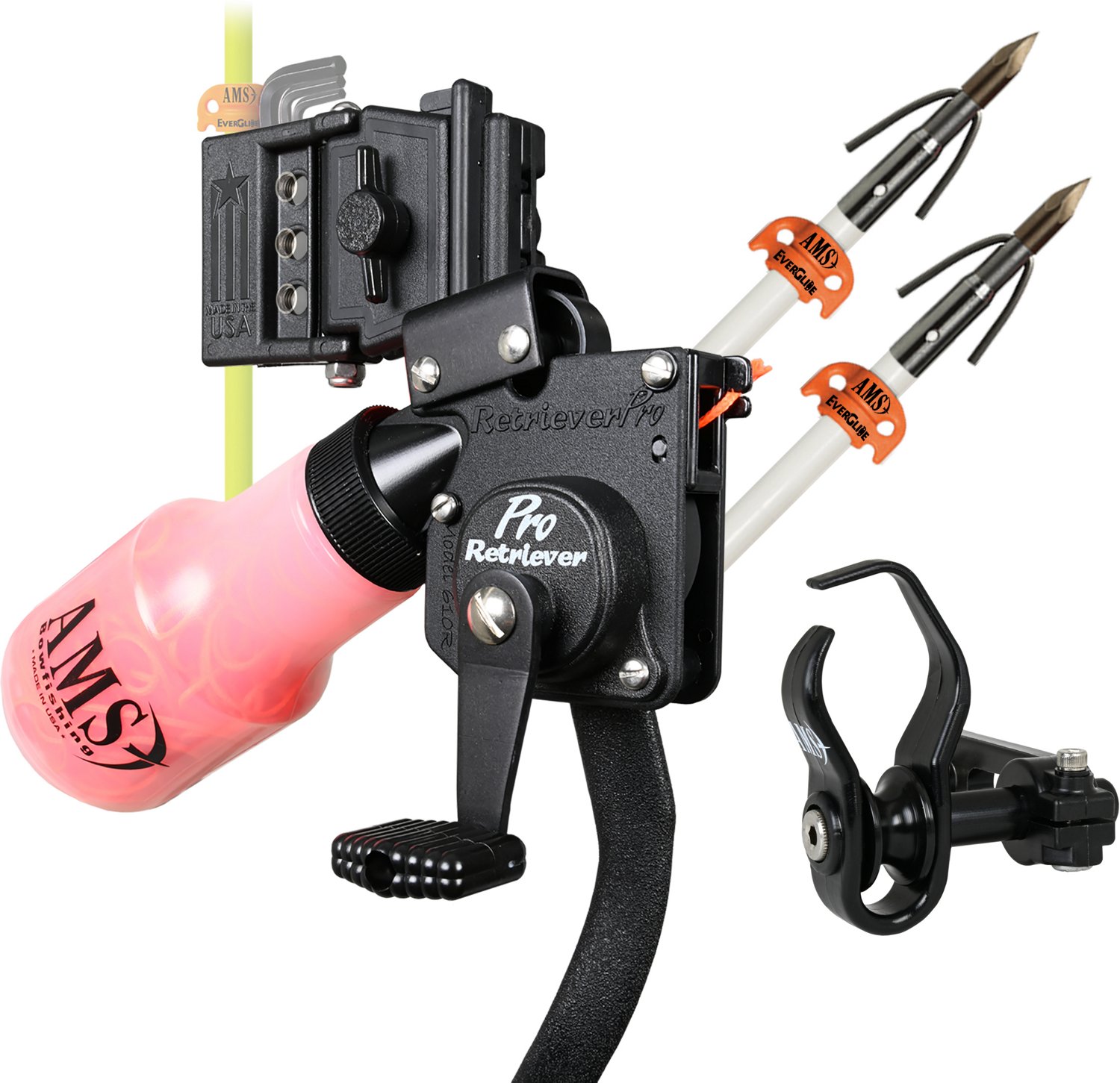 AMS Bowfishing 610 Retriever Pro - 200#Line Left Hand