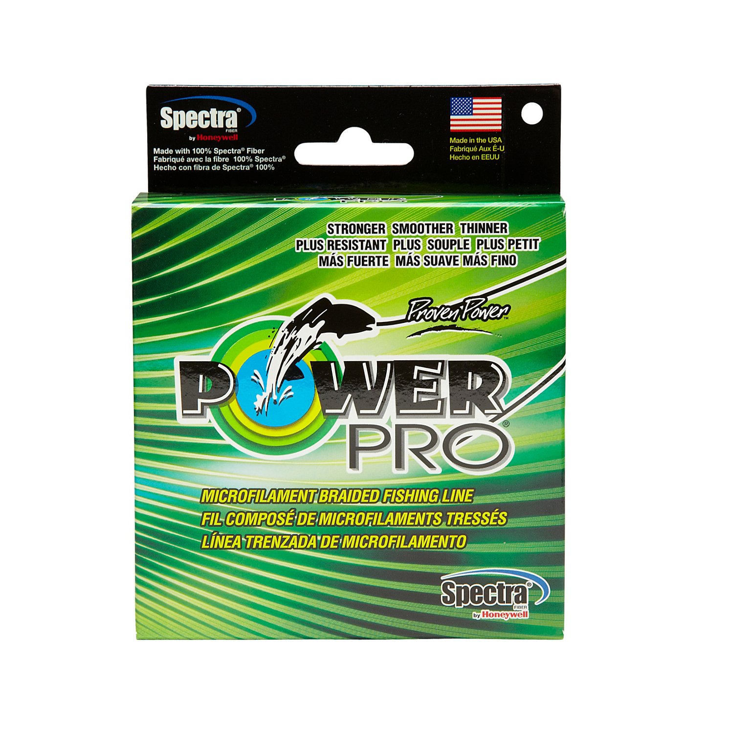  POWER PRO 21100201500W 20LB. X 1500 YD.White : Superbraid And Braided  Fishing Line : Sports & Outdoors