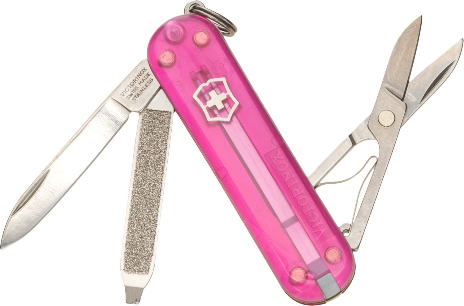 Victorinox Pink Camo Classic SD Swiss Army Knife at Swiss Knife Shop