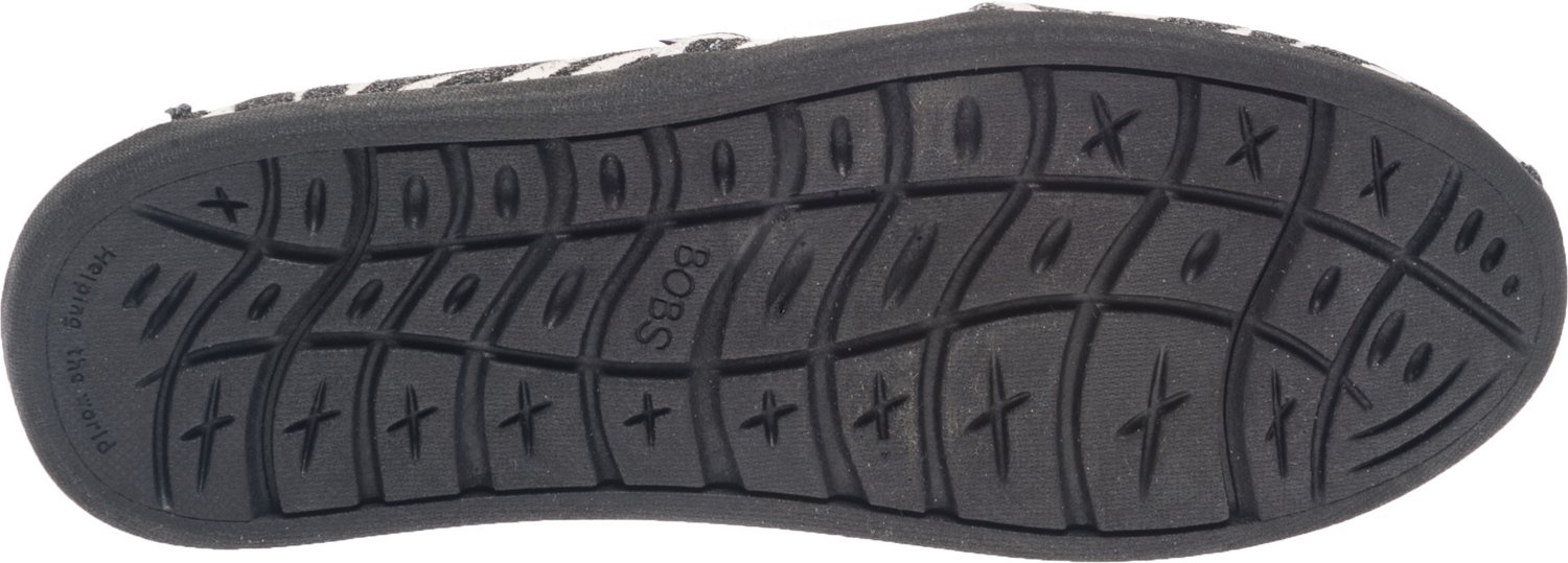 SKECHERS Girls' LIL BOBS World III Slip-On Shoes - view number 6