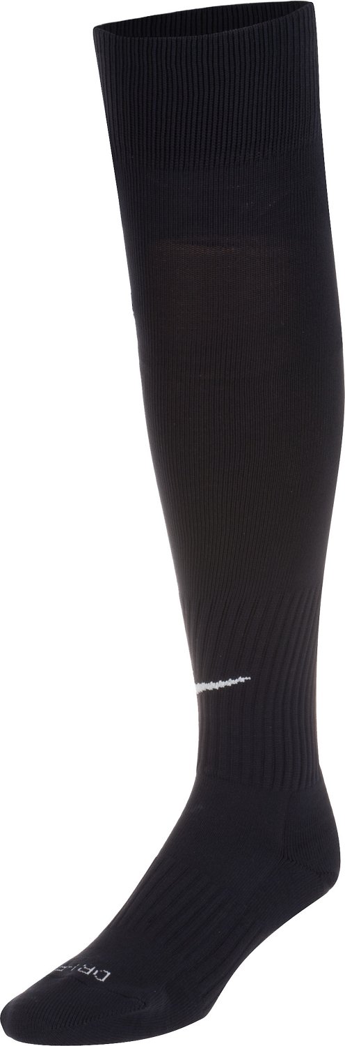 Nike classic soccer outlet socks black