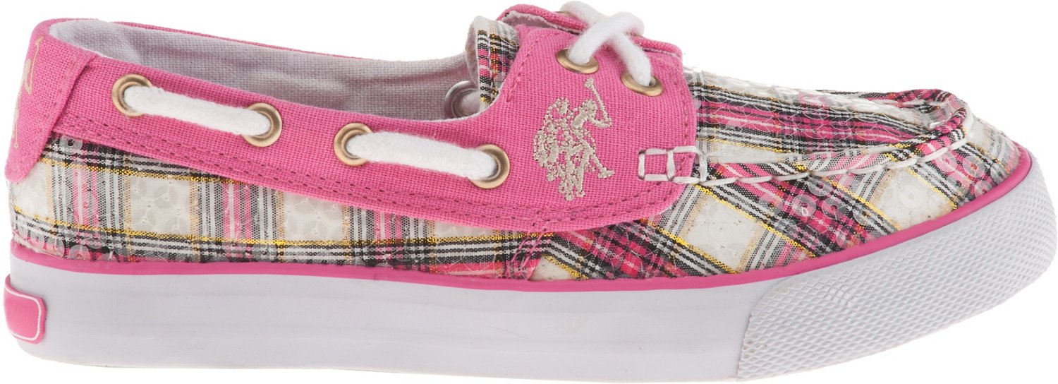 U.S. Polo Girls' Ginny Boat Shoes