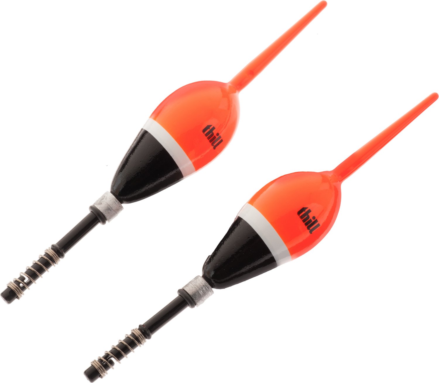 Thill Premium 1" Oval Weighted Floats 2Pack Academy