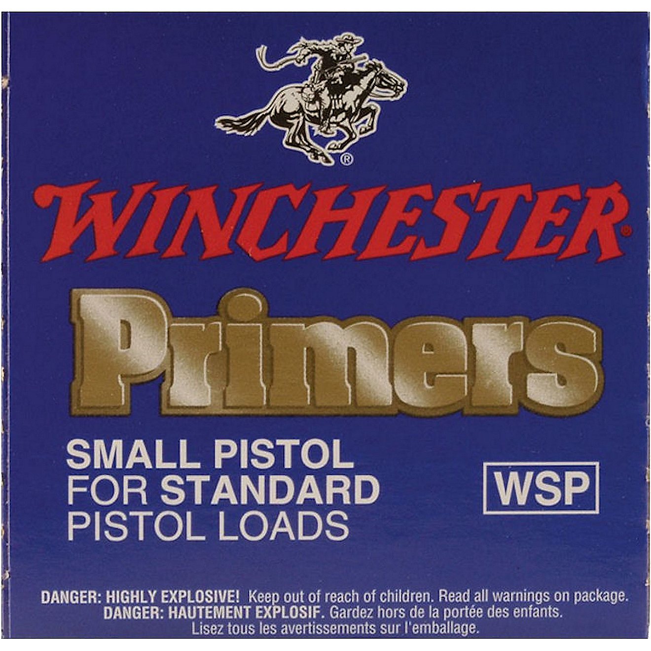 Winchester Small Regular Pistol Primers 100-Pack                                                                                 - view number 1