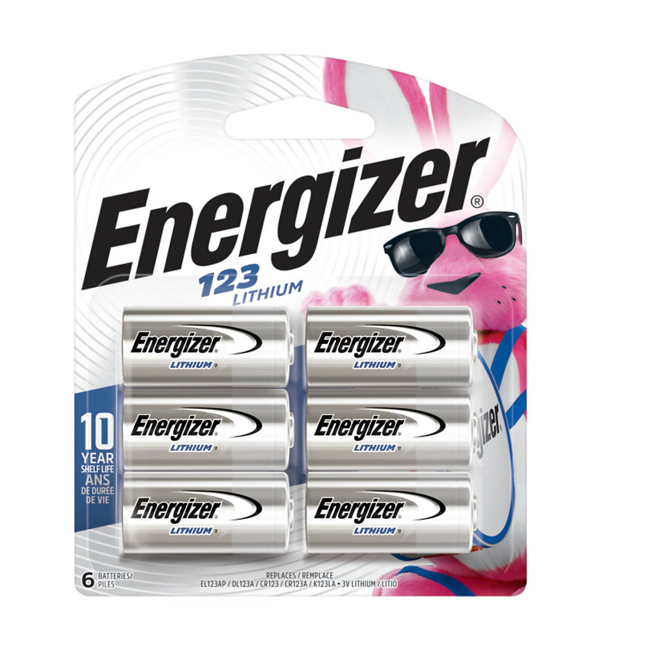 Energizer® CR123 Lithium Batteries 6-Pack                                                                                       - view number 1
