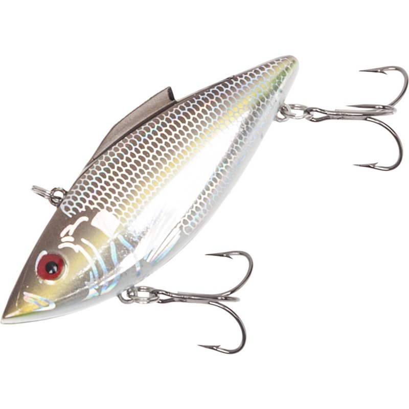 Bill Lewis Original Rat-L-Trap 1/2 oz. Lipless Crankbait Black/White - Frsh Water Hard Baits at Academy Sports