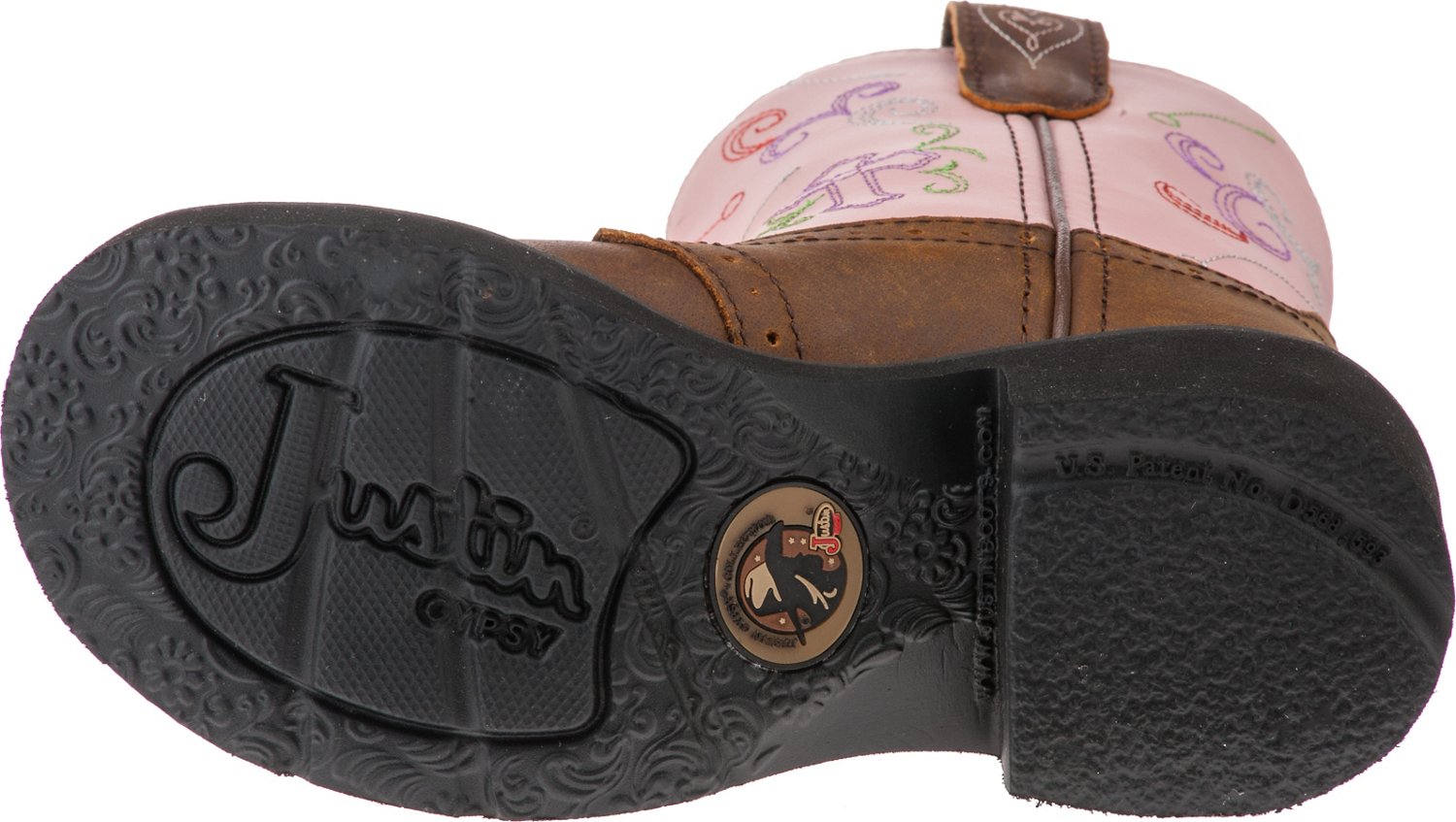 Justin Girls' Bay Apache with Twinkle Lights Casual Western Boots - view number 5